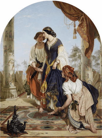 11 Paintings, scenes from the Bible, by The Old Masters, with