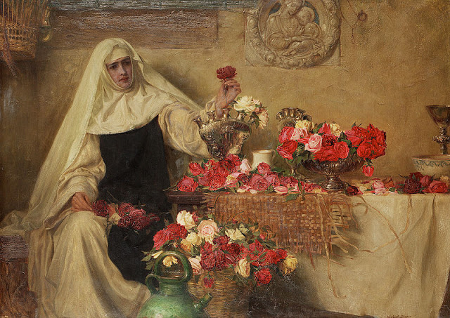 Herbert_James_Draper_For_Saint_Dorothea's_Day_1899