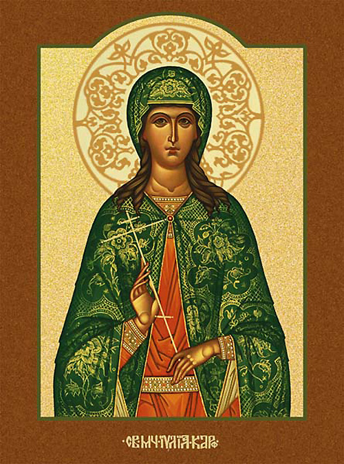Virginmartyr Julia of Carthage (1)